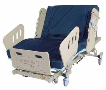 burkebariatric triflex II  bariatric bed Los Angeles CA Santa Ana Costa Mesa Long Beach
 heavy duty large extra wide electric power adjustable medical mattress 3-motor high low fully electric reverse trendellenburg 